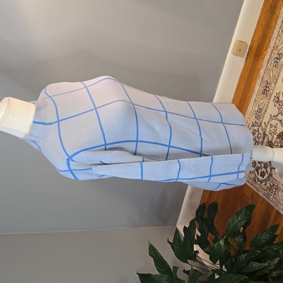 Loft Petites Light Blue Soft Pullover Mock Turtleneck Sweater Size XXSP - Picture 2 of 9